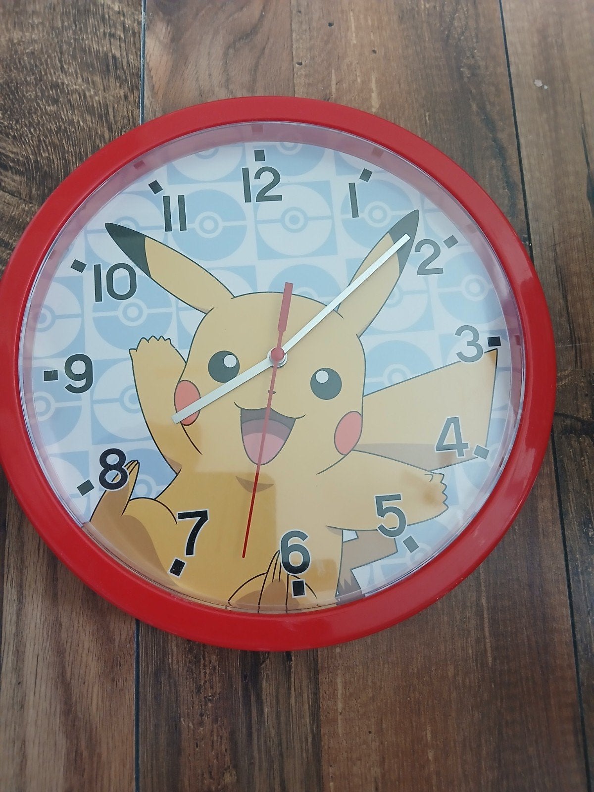 pokemon klok, Ophalen, Rood, Wandklok
