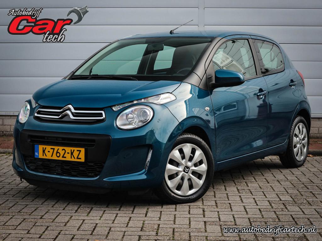 Citroën C1 1.0 VTi Feel | Airco | Audio | 5 Deurs | Led |, Auto's, Voorwielaandrijving, Stof, Gebruikt, C1