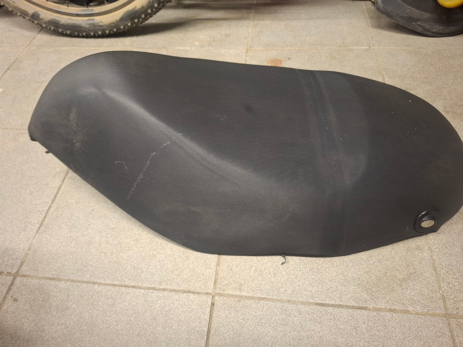 Origineel zwart zadel / buddyseat Piaggio Zip 2000, Ophalen of Verzenden, Gebruikt, Zadel, Piaggio