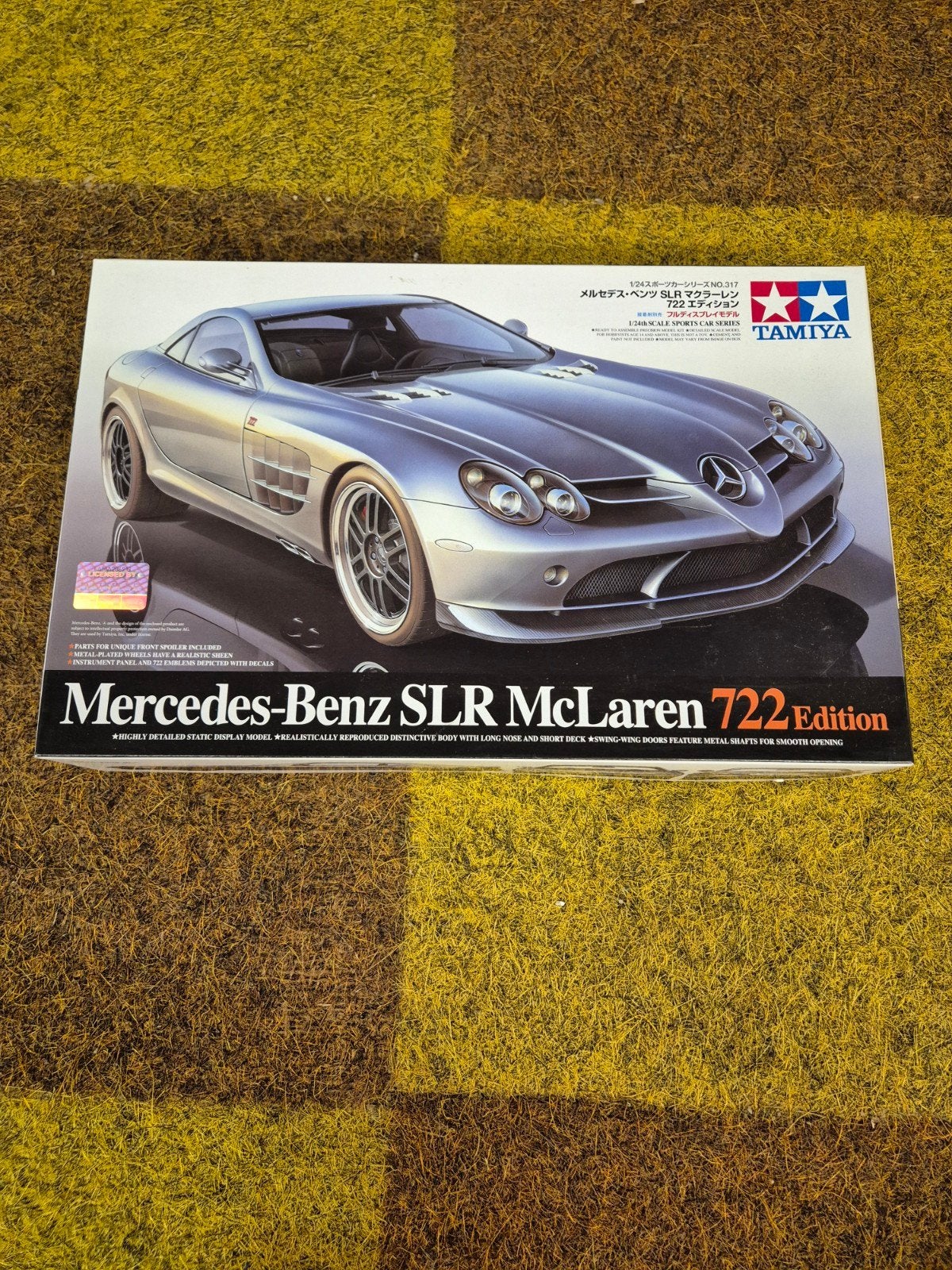 Tamiya Mercedes-Benz SLR mcLaren 722 edition, Auto, Groter dan 1:32, Nieuw, Ophalen of Verzenden