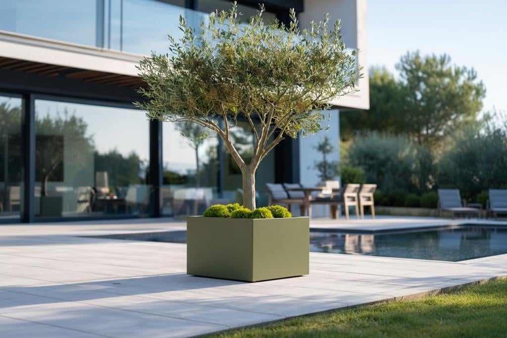 Voordelige aluminium plantenbakken van premium kwaliteit, Tuin en Terras, Bloembakken en Plantenbakken, Vierkant, Nieuw, Ophalen of Verzenden