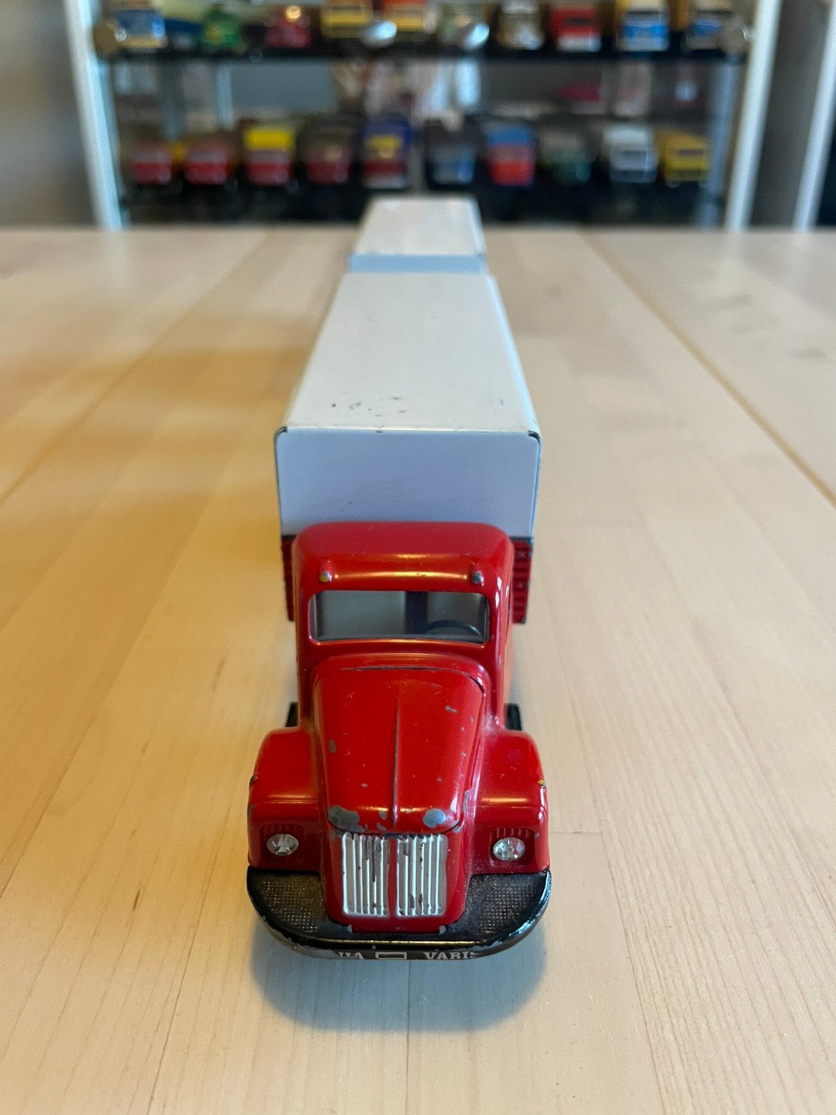 Scania Vabis 76 met aanhanger en kapjes, Ophalen of Verzenden, Gebruikt, Bus of Vrachtwagen, Tekno