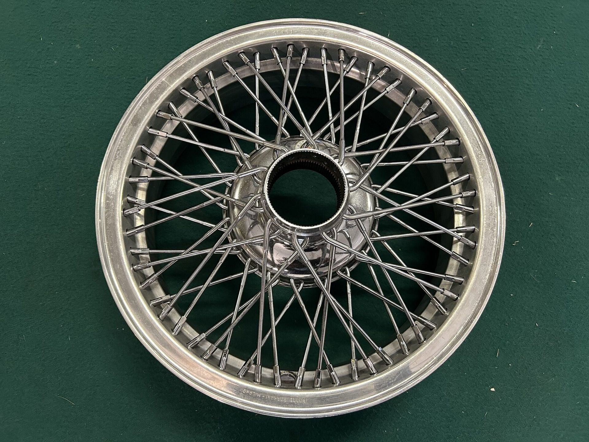 Alfa Romeo Giulia Borrani velg, Gebruikt, -, -, Ophalen of Verzenden