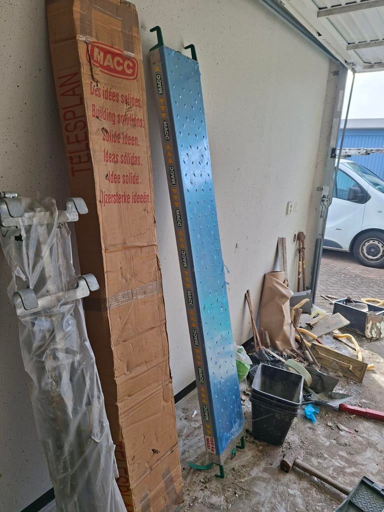 Laddersteiger MACC TAQUETE, NIEUW IN VERPAKKING, Doe-het-zelf en Verbouw, Steigers, Ophalen of Verzenden, Nieuw, Overige typen