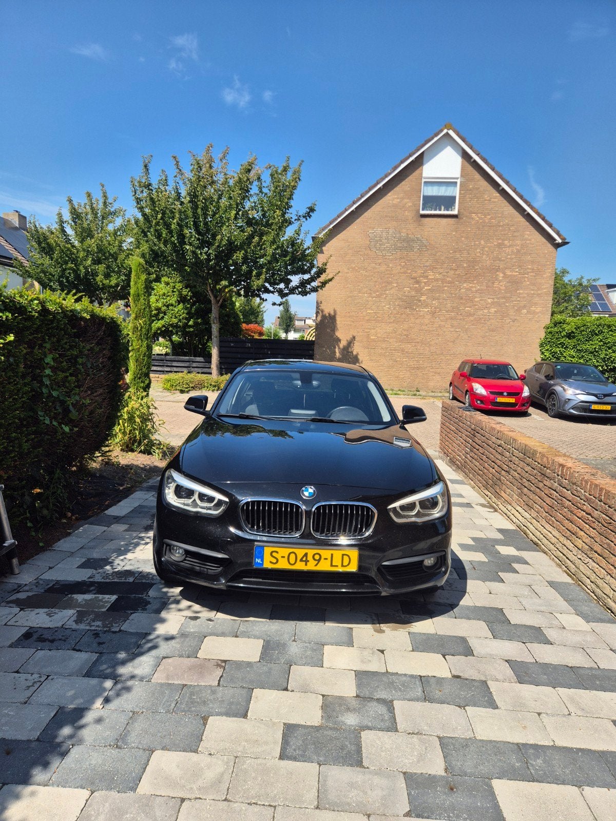BMW 1-Serie 116i 109pk 2015 Zwart, 1-Serie, 1280 kg, Zwart, Zwart