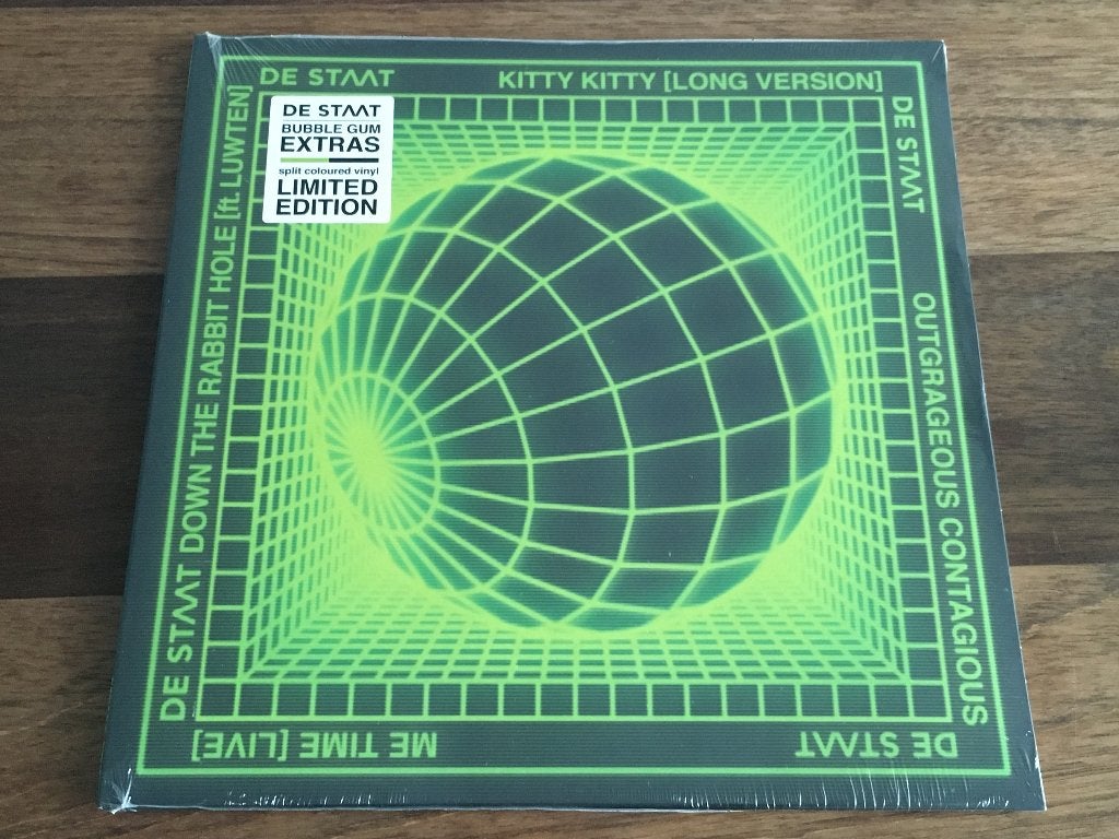 Vinyl Maxisingle De Staat Bubble Gum Extras RSD 2019 Luwten, Colored vinyl, Pop, Ophalen of Verzenden, EP