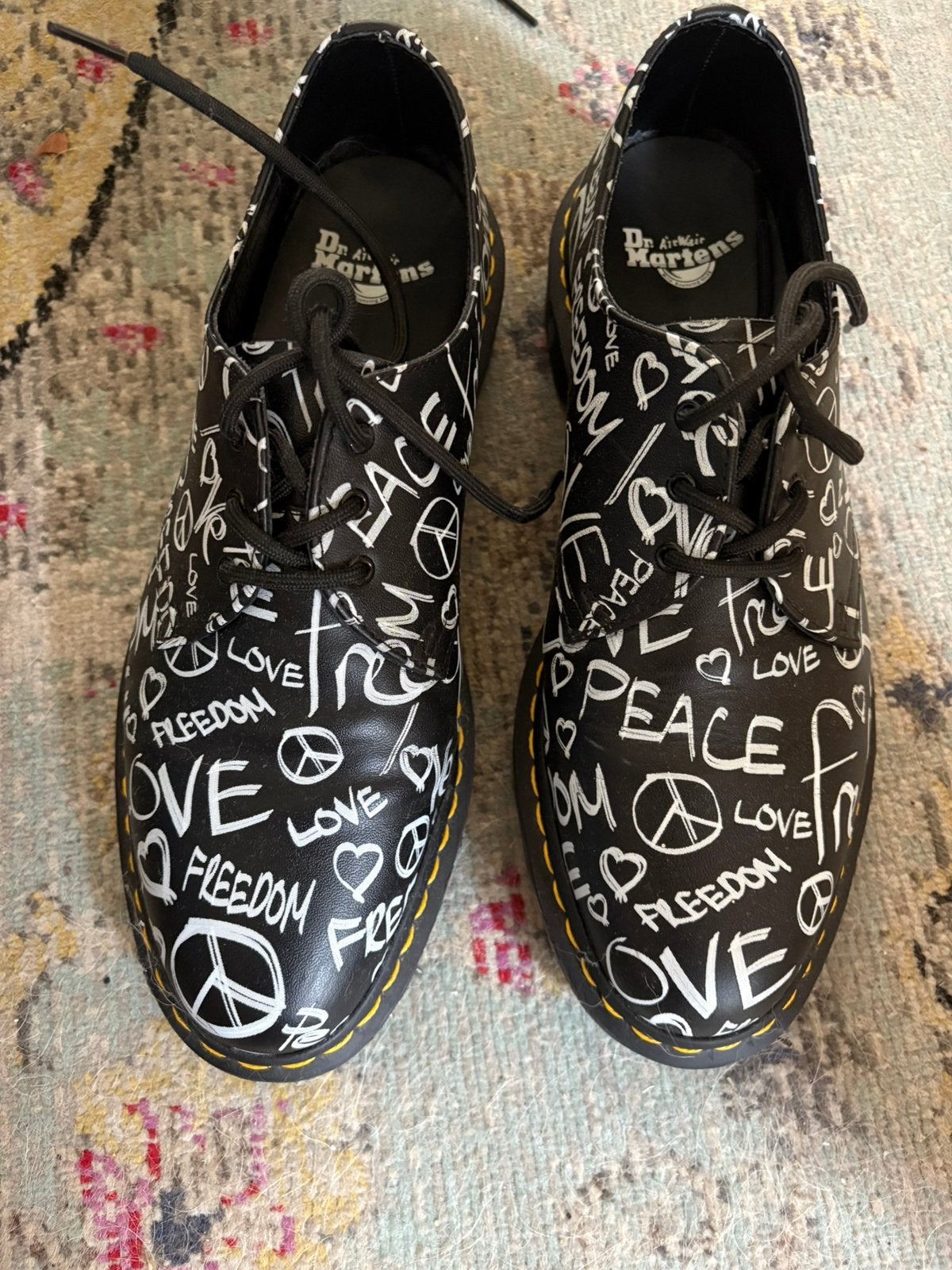 Dr Martens model 1461, Kleding | Heren, Schoenen, Overige kleuren, Ophalen of Verzenden, Zo goed als nieuw, Veterschoenen