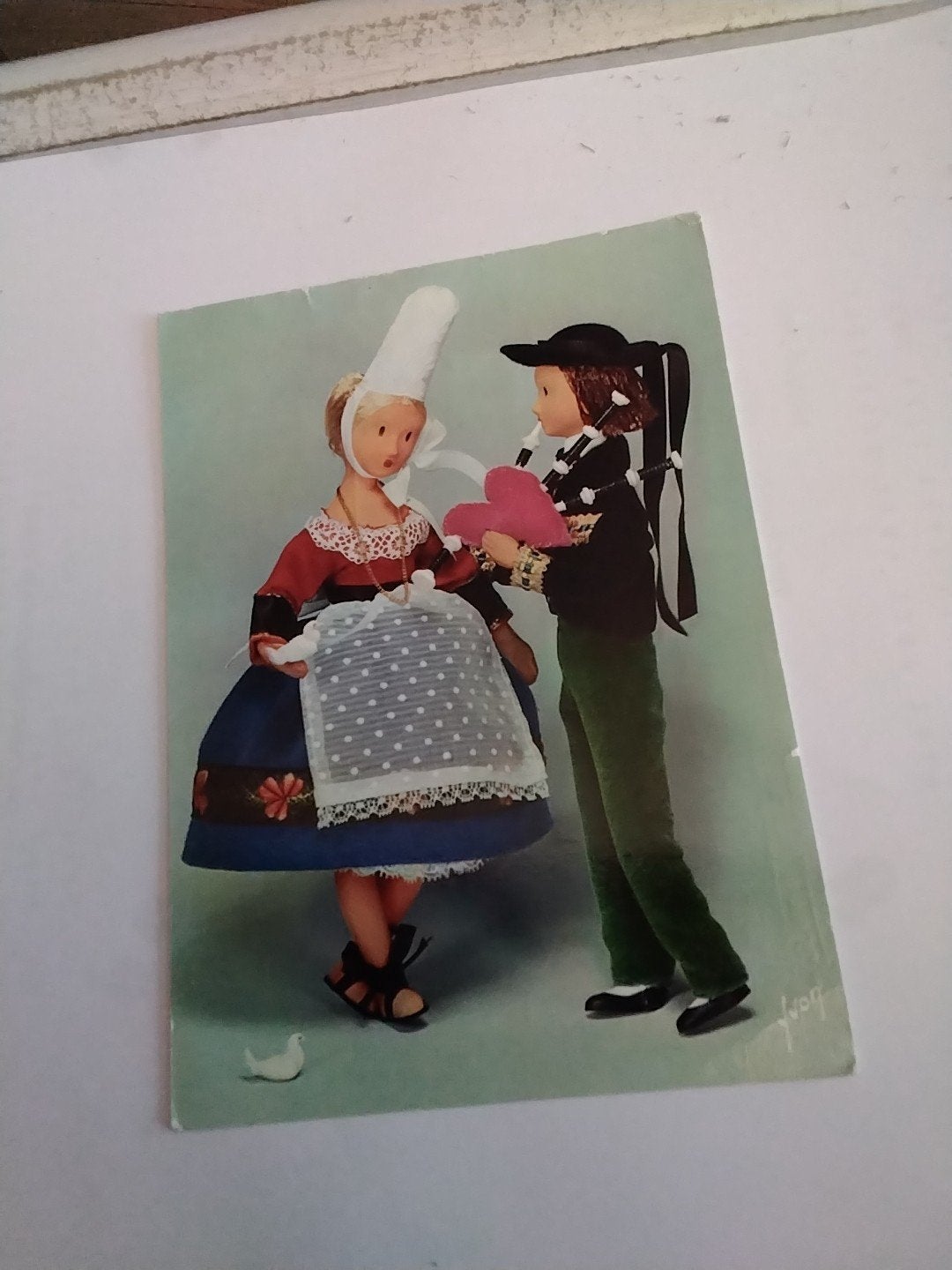 Vintage Franse Ansichtkaart:  PEYNET (1960), Ophalen of Verzenden