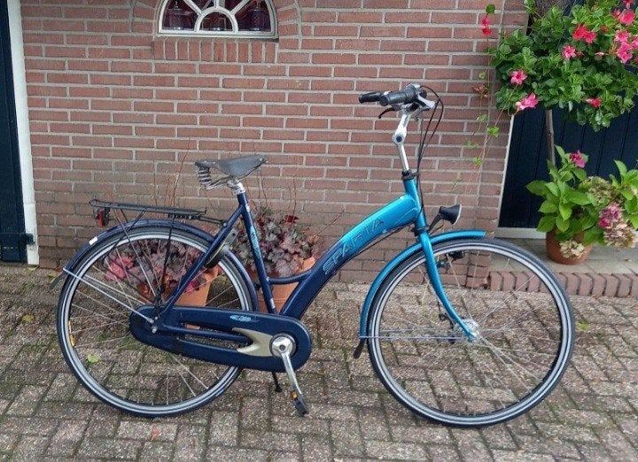 Damesfiets 56 cm frame, Ophalen, Sparta, Versnellingen, 53 tot 56 cm