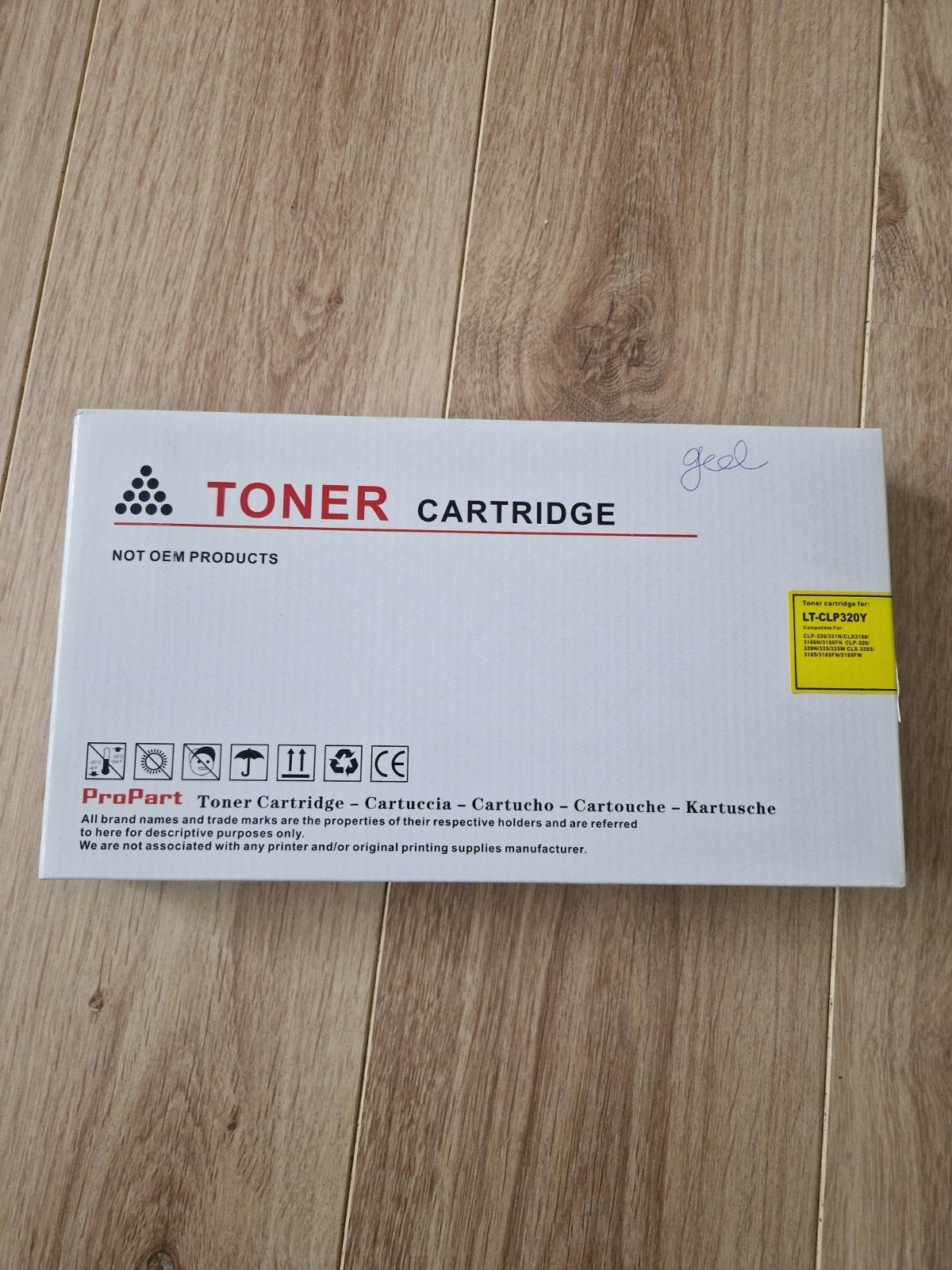ProPart Toner Cartridge voor LT-CLP320Y - Nieuw, Zwart-en-wit printen, ProPart, Printer, Nieuw