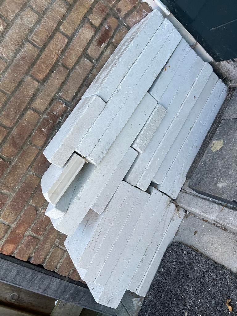 Kalkzandstenen blokken, Ophalen, Gebruikt, Kalkzandstenen