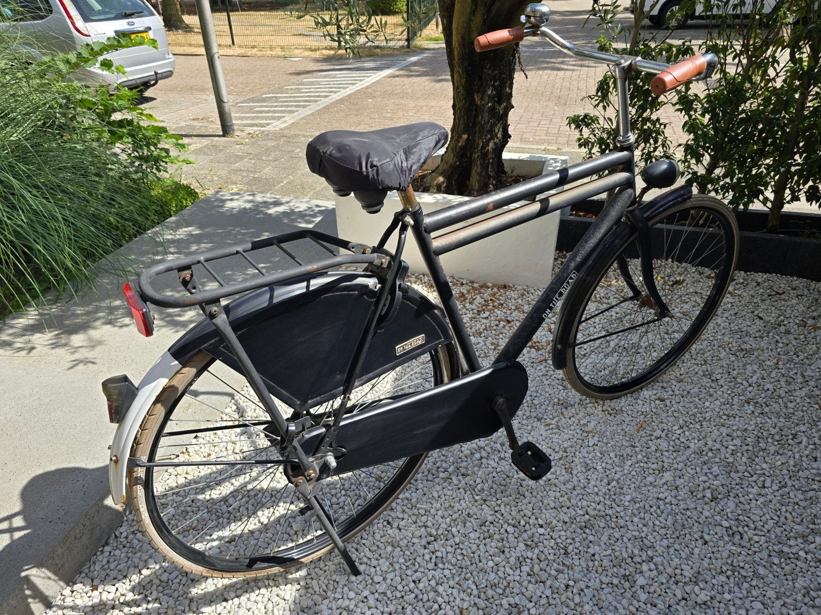 On the Road stadsfiets - Zwart - Opknapper, Fietsen en Brommers, Ophalen, Gebruikt, Overige merken