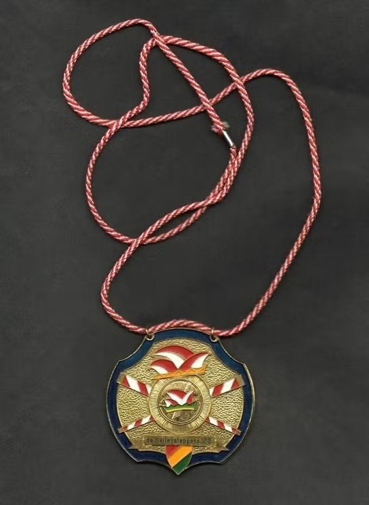 Eibergen Carnaval Medaille De Ballensleppers 1972., Ophalen of Verzenden, Zo goed als nieuw