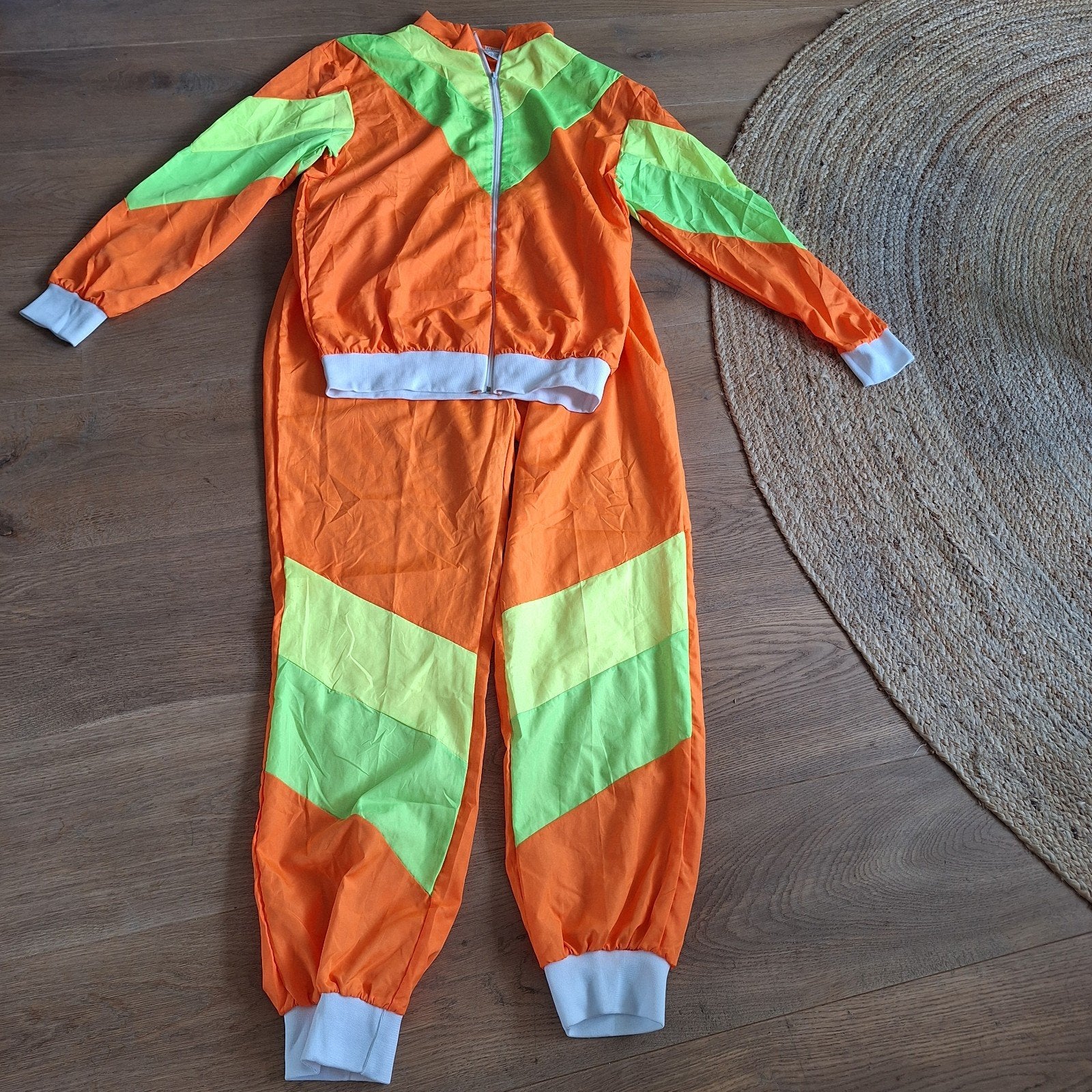 fout trainingspak 80's 90's disco retro XL, Verzenden, Maat 46/48 (XL) of groter, Overige thema's, Kleding
