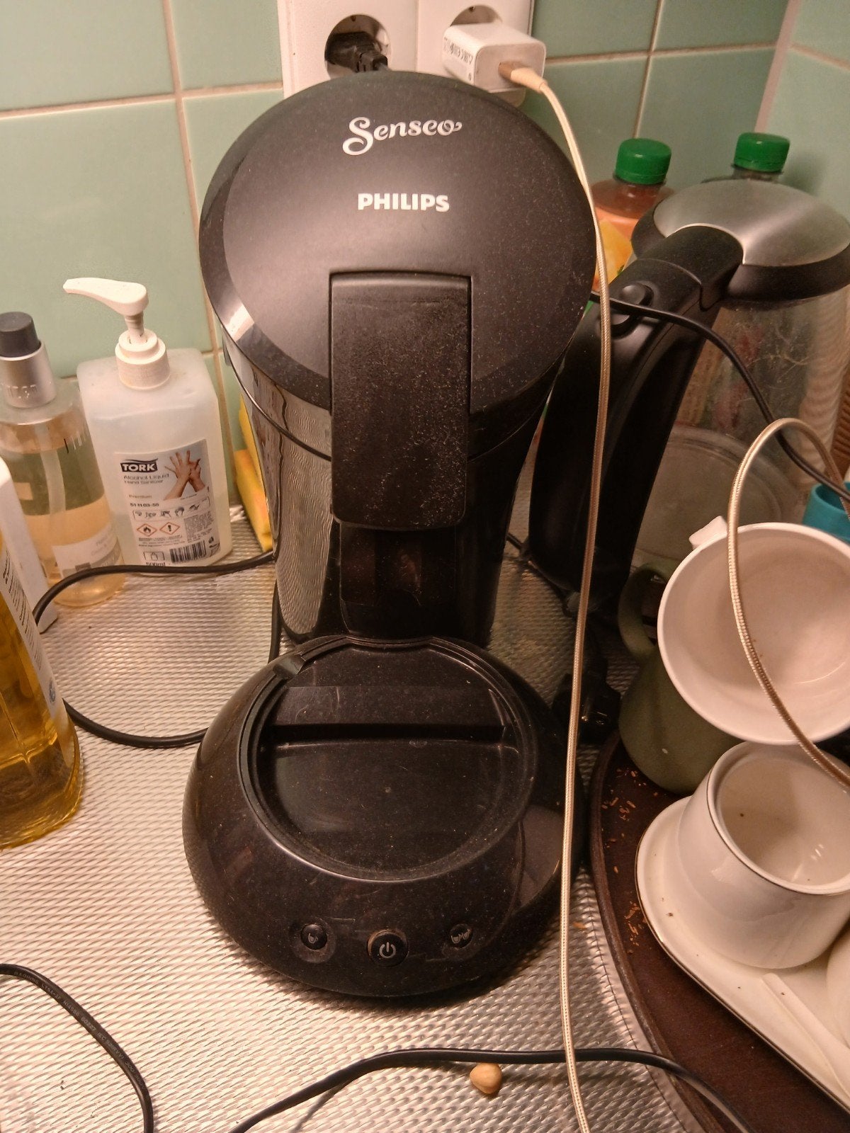 Philips Senseo Koffiezetapparaat - Zwart, Witgoed en Apparatuur, Koffiezetapparaten, Koffiepads en cups, Gebruikt, Koffiemachine