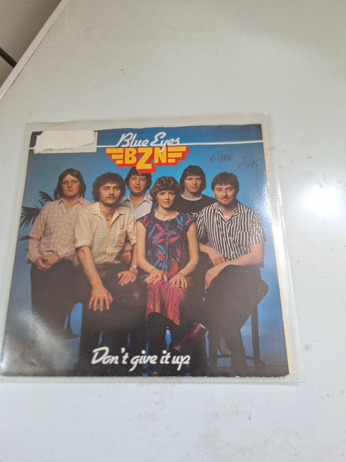 BZN - Blue Eyes / Don't Give It Up (Vinyl Single), Cd's en Dvd's, Gebruikt, 7 inch, Ophalen of Verzenden, EP