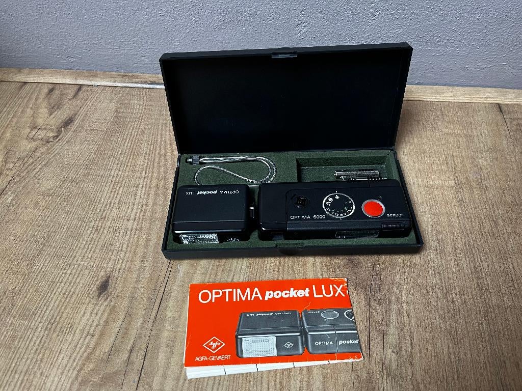 analoge camera Agfa Optima 5000 pocket sensor, Ophalen of Verzenden, Gebruikt, Compact, Overige Merken