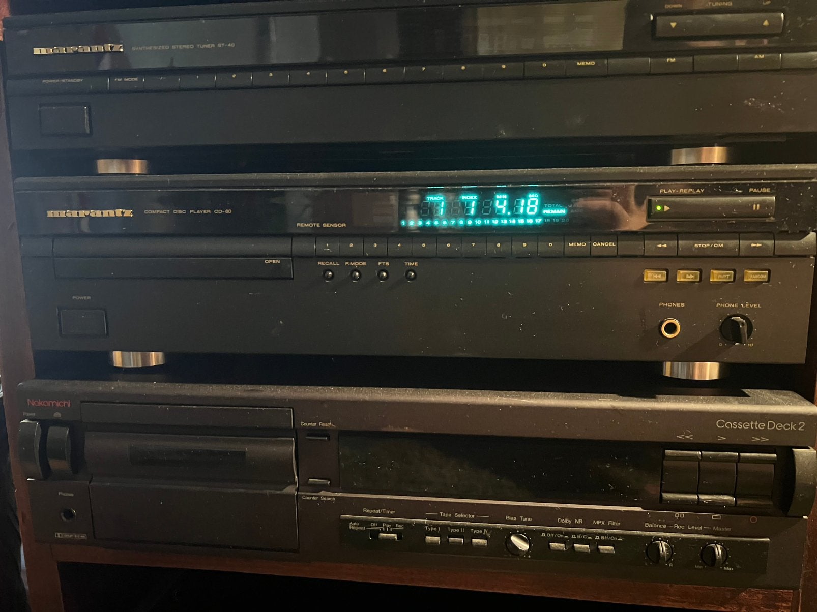 Marantz CD-60 Compact Disc Player, Ophalen of Verzenden, Gebruikt, Marantz