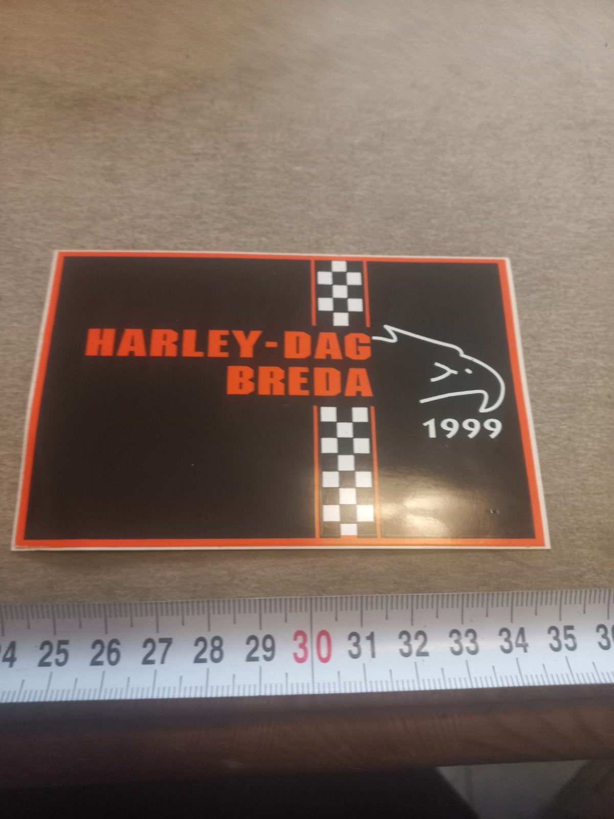 Harley-Dag Breda 1999 Sticker, Ophalen of Verzenden