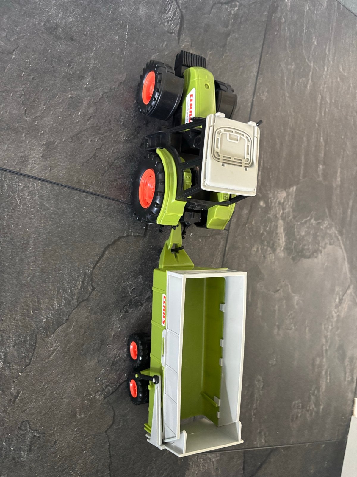Claas tractor met aanhanger speelgoed, Ophalen of Verzenden, Gebruikt, Jongen of Meisje