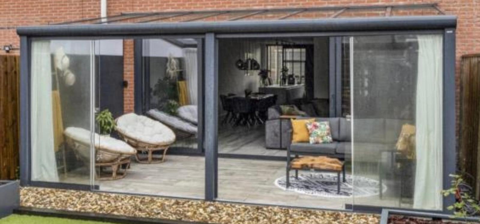 Luxe Veranda Paleis - Geniet het hele jaar door!, Ophalen, Zo goed als nieuw, Veranda