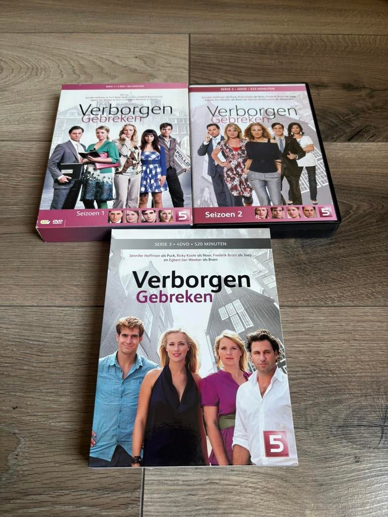 Verborgen Gebreken complete serie seizoen 1 t/m 3, Vanaf 12 jaar, Ophalen of Verzenden, Zo goed als nieuw, Actie en Avontuur