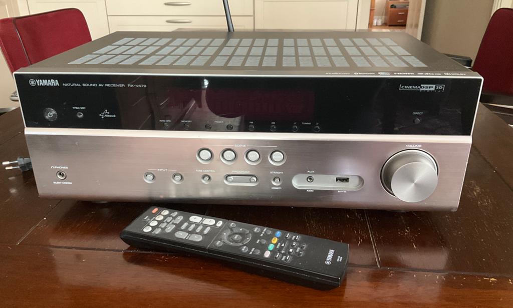 Yamaha RX-V479 AV Receiver met afstandsbediening, Ophalen, Gebruikt, Audio