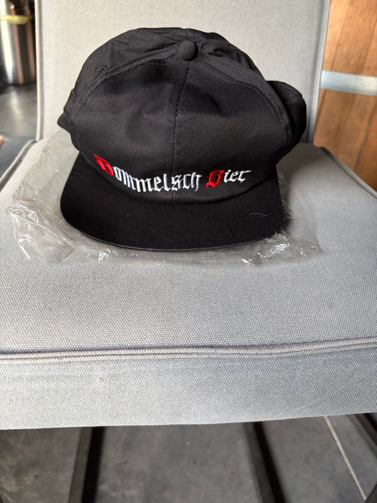 Zwarte pet met 'Dommelsch Bier' opdruk, Ophalen of Verzenden, Nieuw, One size fits all, Pet