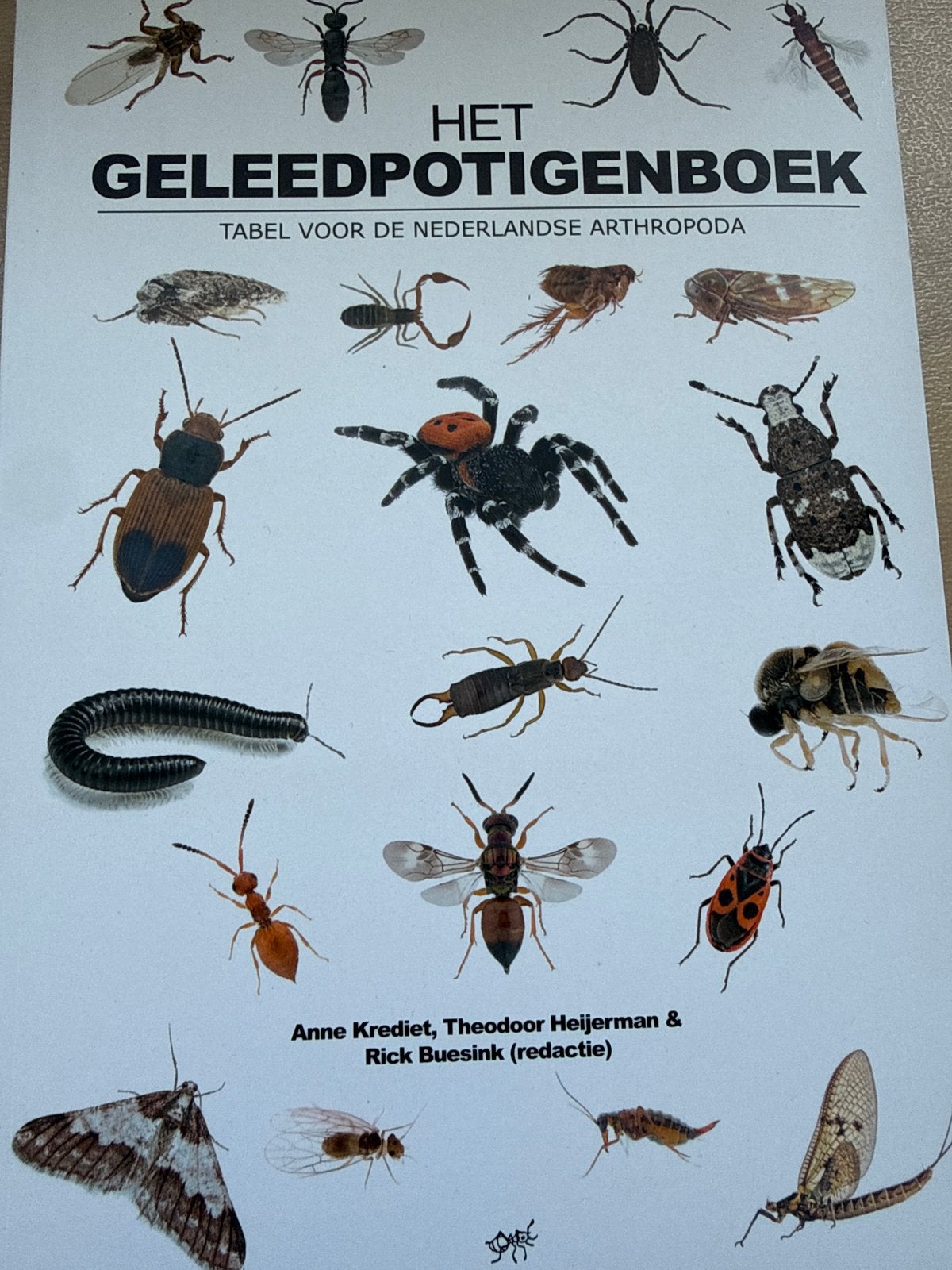 Anne Krediet - Het Geleedpotigenboek, Anne Krediet; Theodoor Heijerman; Rick Buesink, Nieuw, Ophalen of Verzenden, Overige onderwerpen