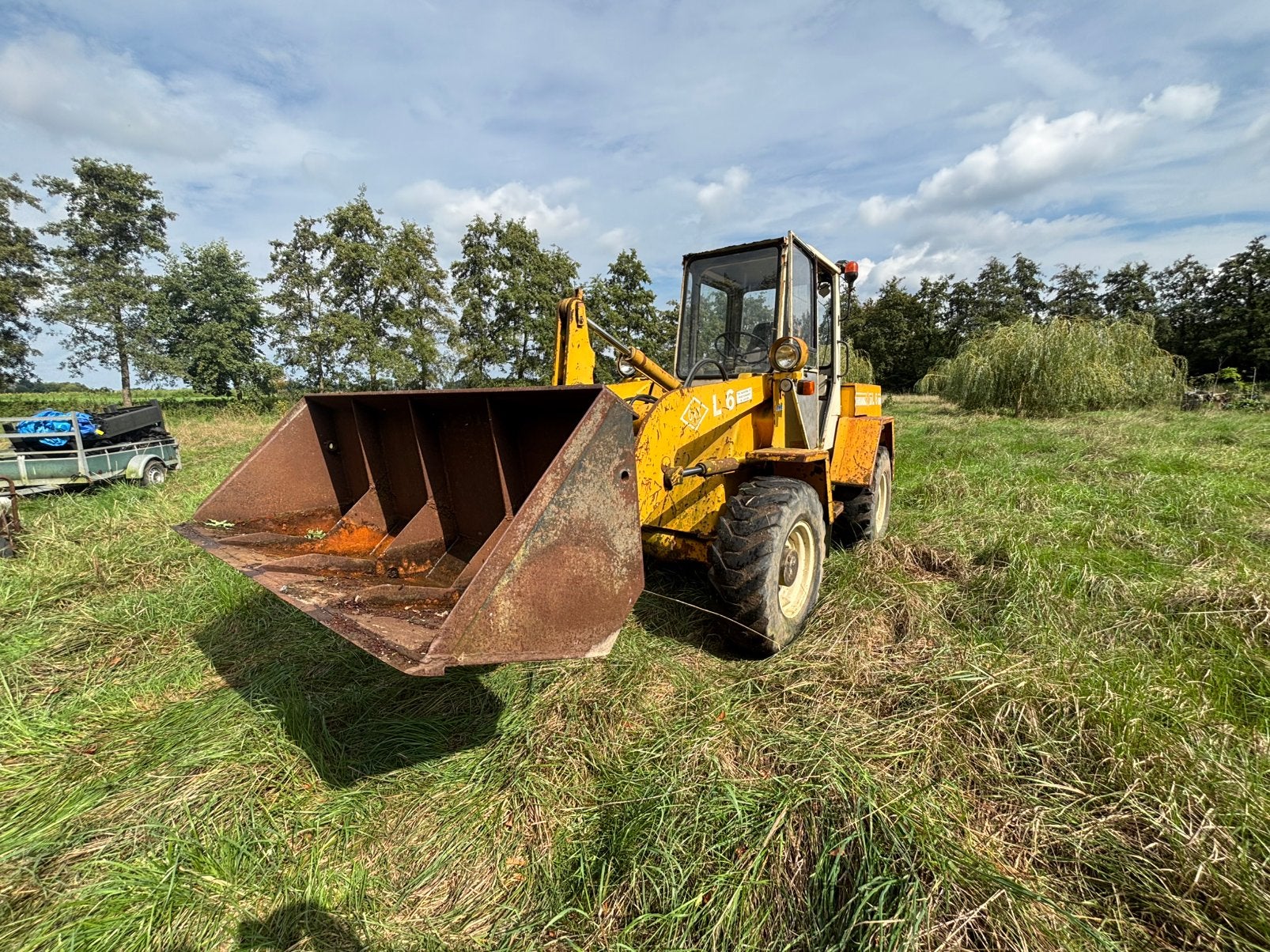 O&k L6-1 loader/shovel, Ophalen of Verzenden