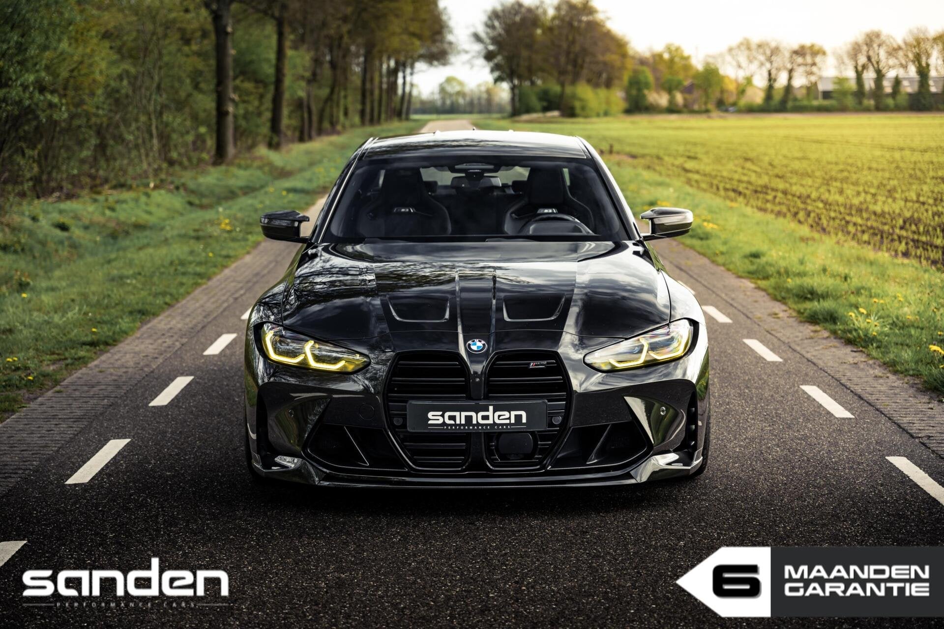 BMW M3 Competition Individual|MBucket|Keramisch|Track|Carbon, Auto's, Automaat, Achterwielaandrijving, Zwart, Bedrijf