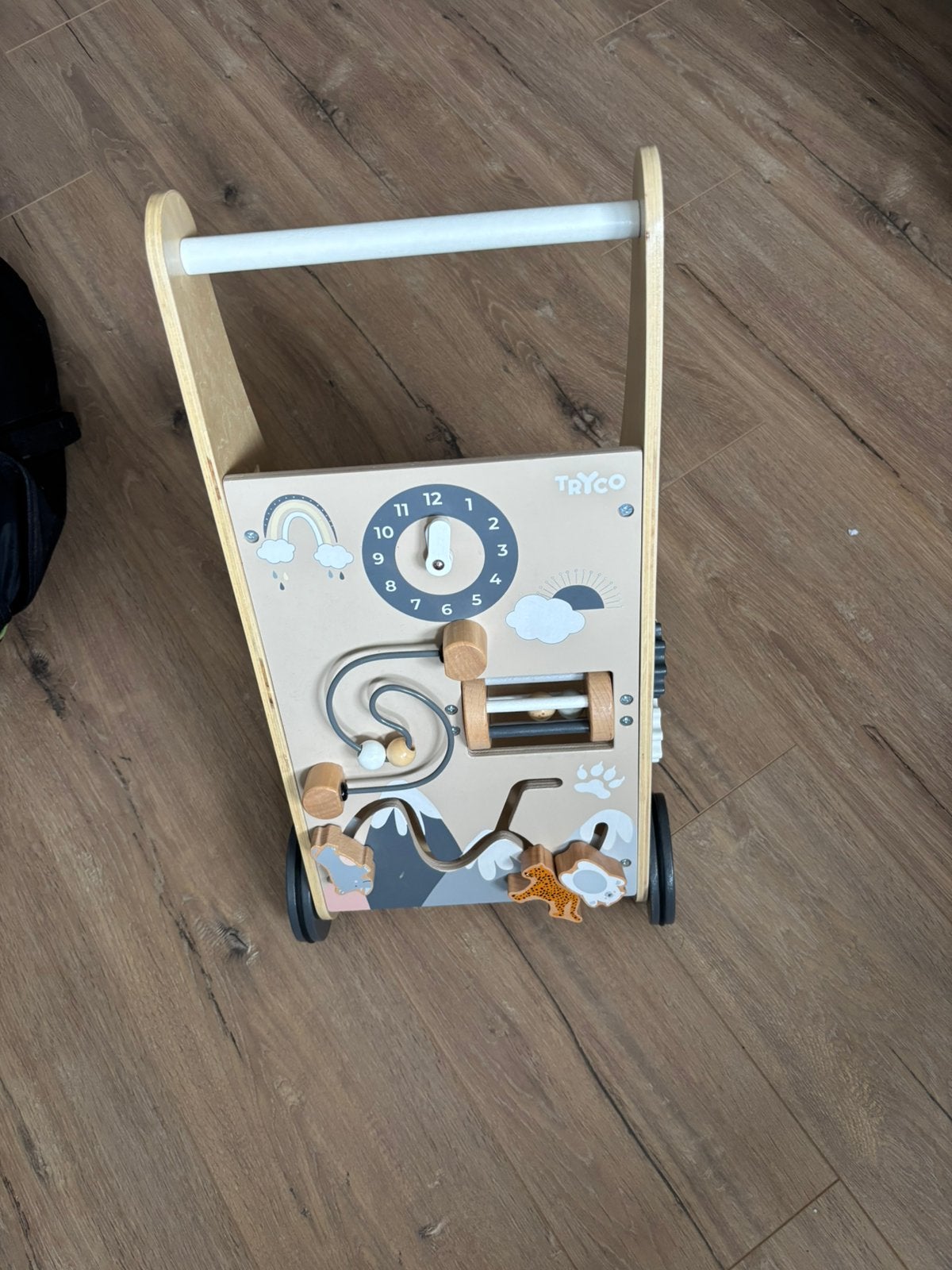 Loopwagentje, Ophalen, Gebruikt