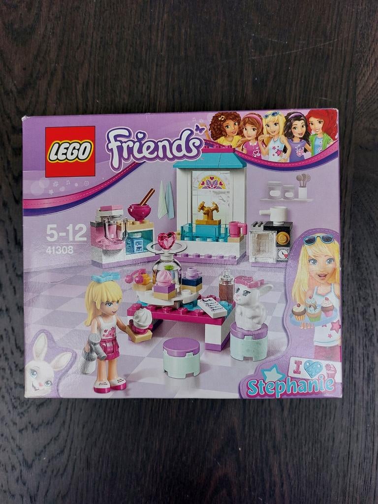 41308 lego friends Stephanie's vriendschapstaartjes, Lego, Friends, Ophalen of Verzenden, Zo goed als nieuw