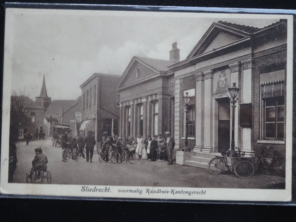 SLIEDRECHT  Voormalig Raadhuis-Kantongerecht, Verzamelen, Verzenden, Voor 1920, Gelopen, Noord-Brabant