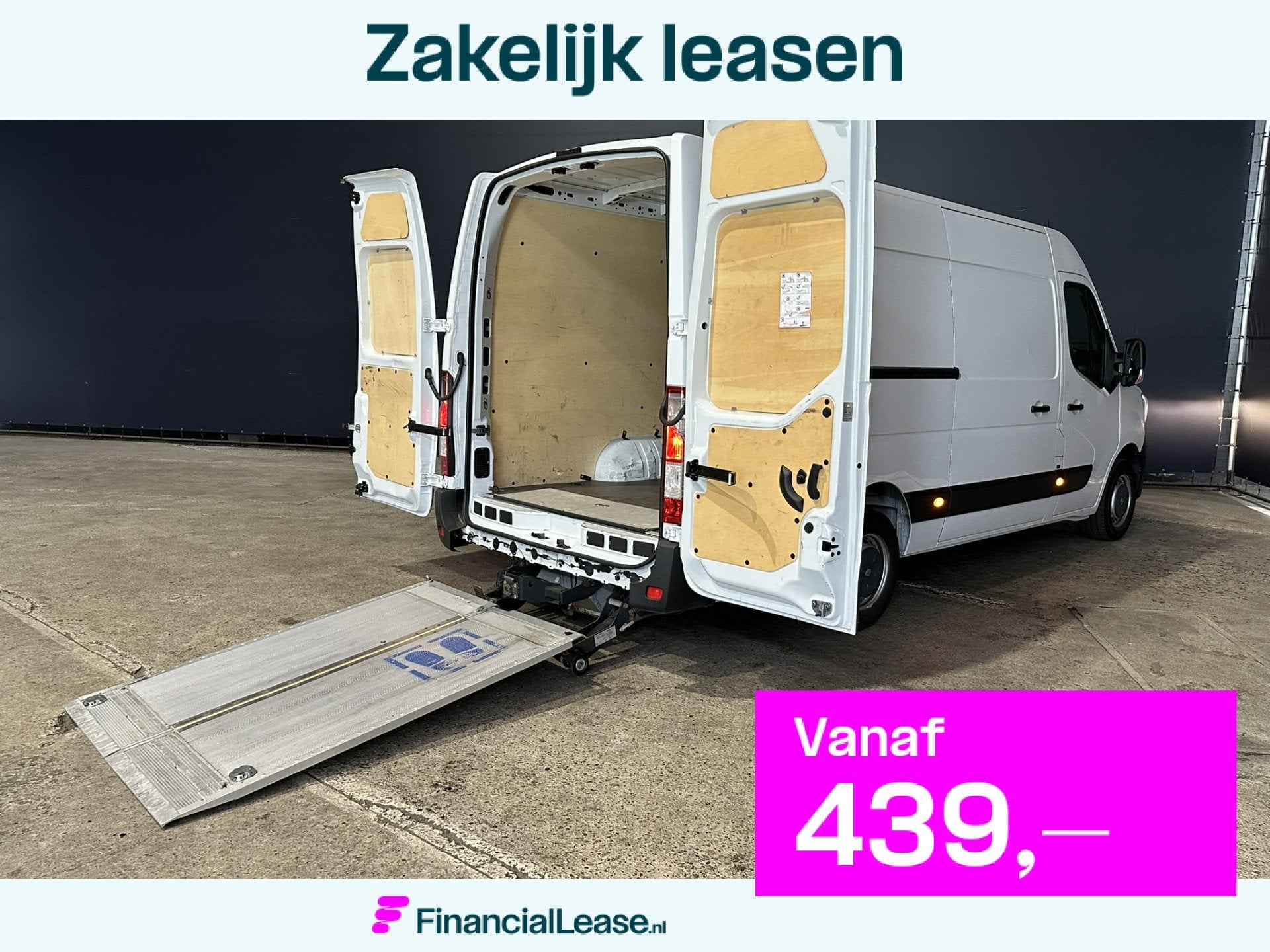 Renault Master 2.3 dCi 131pk L4H2 Euro6 Airco | Laadklep | L, Voorwielaandrijving, Gebruikt, 4 cilinders, 2500 kg
