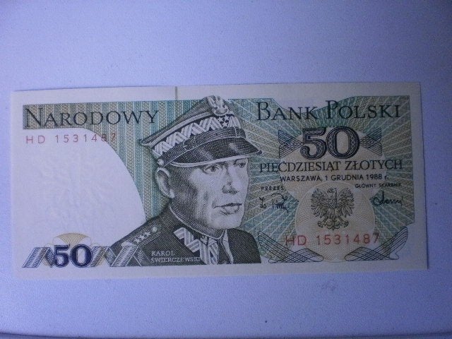Polen - 50 Zlotych - Bankbiljet, Verzenden, Polen, Los biljet