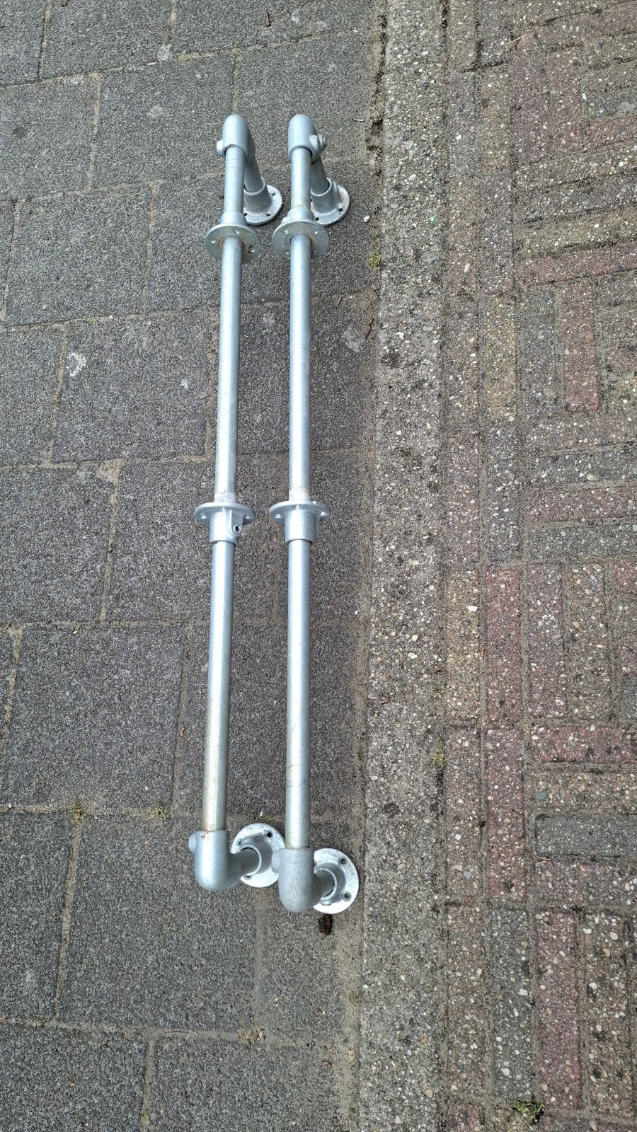 Steigerbuizen en koppelingen voor creatieve oplossingen, Ophalen, Zo goed als nieuw