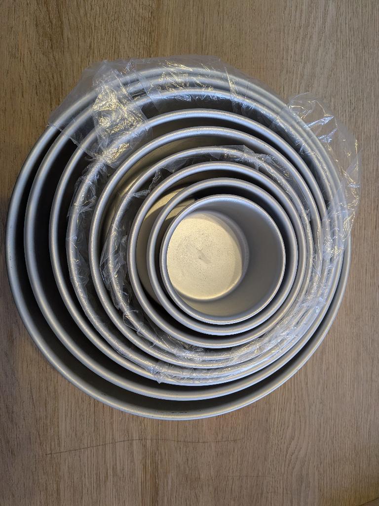 Set PME bakvormen 10 stuks, Ophalen, Zo goed als nieuw, Taarten, Bakvorm