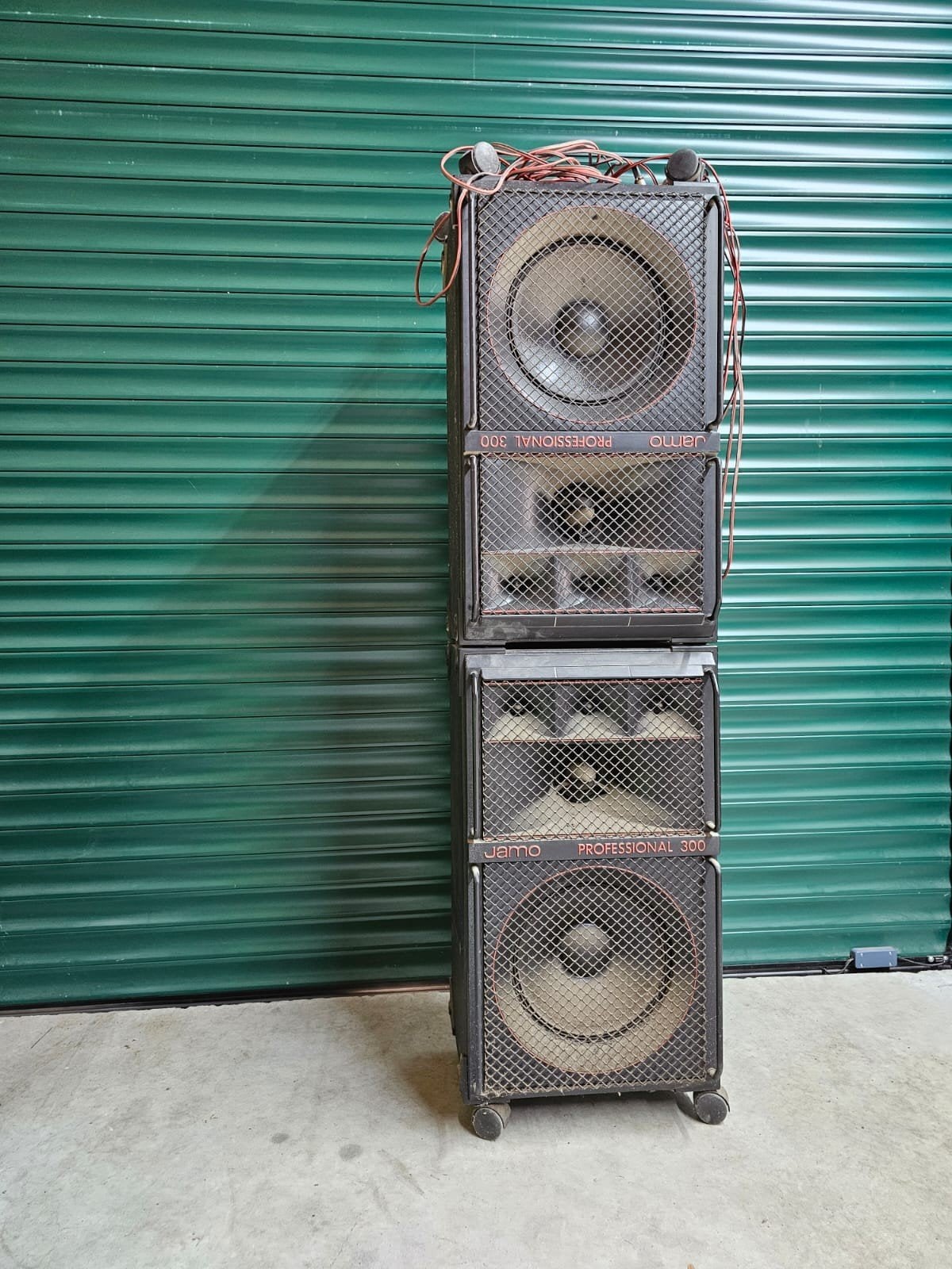 Jamo Professional 300 Watt Boxen - Krachtig Geluid, Audio, Tv en Foto, Luidsprekers, Ophalen of Verzenden, Gebruikt, Vloerstaande luidspreker