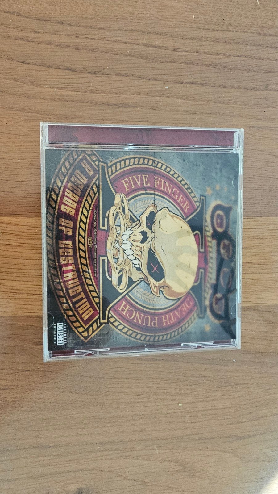 Five Finger Death Punch - A Decade of Destruction CD, Cd's en Dvd's, Cd's | Hardrock en Metal, Ophalen of Verzenden, Zo goed als nieuw