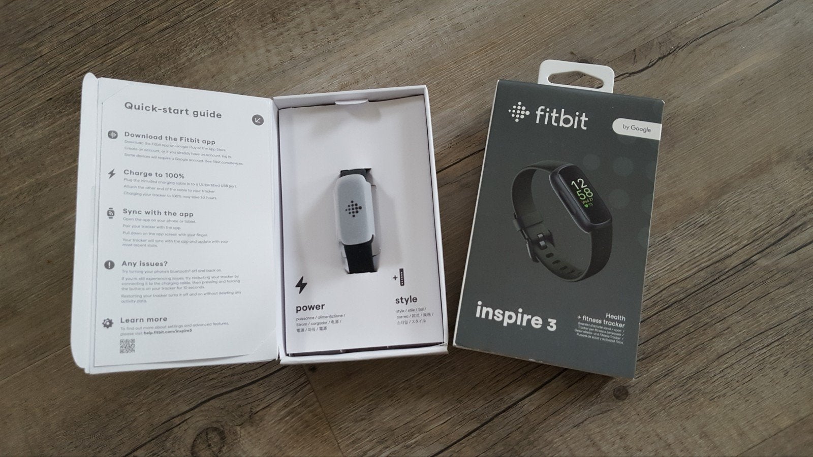 Fitbit Inspire 3 NIEUW, Zwart, IOS, Nieuw, Ophalen of Verzenden