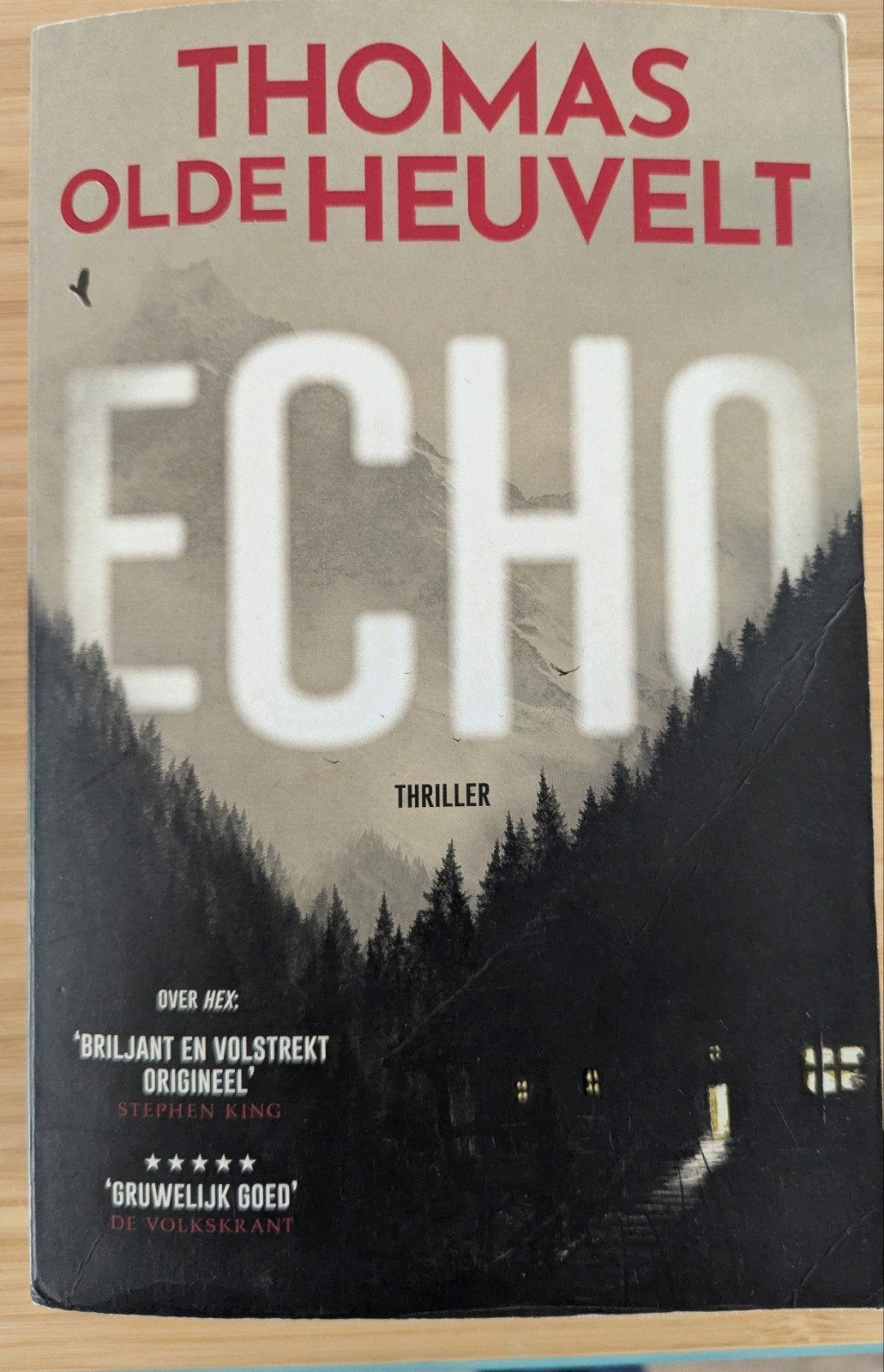 Thomas Olde Heuvelt - Echo (Thriller), Ophalen of Verzenden, Gelezen, Thomas Olde Heuvelt, Nederland