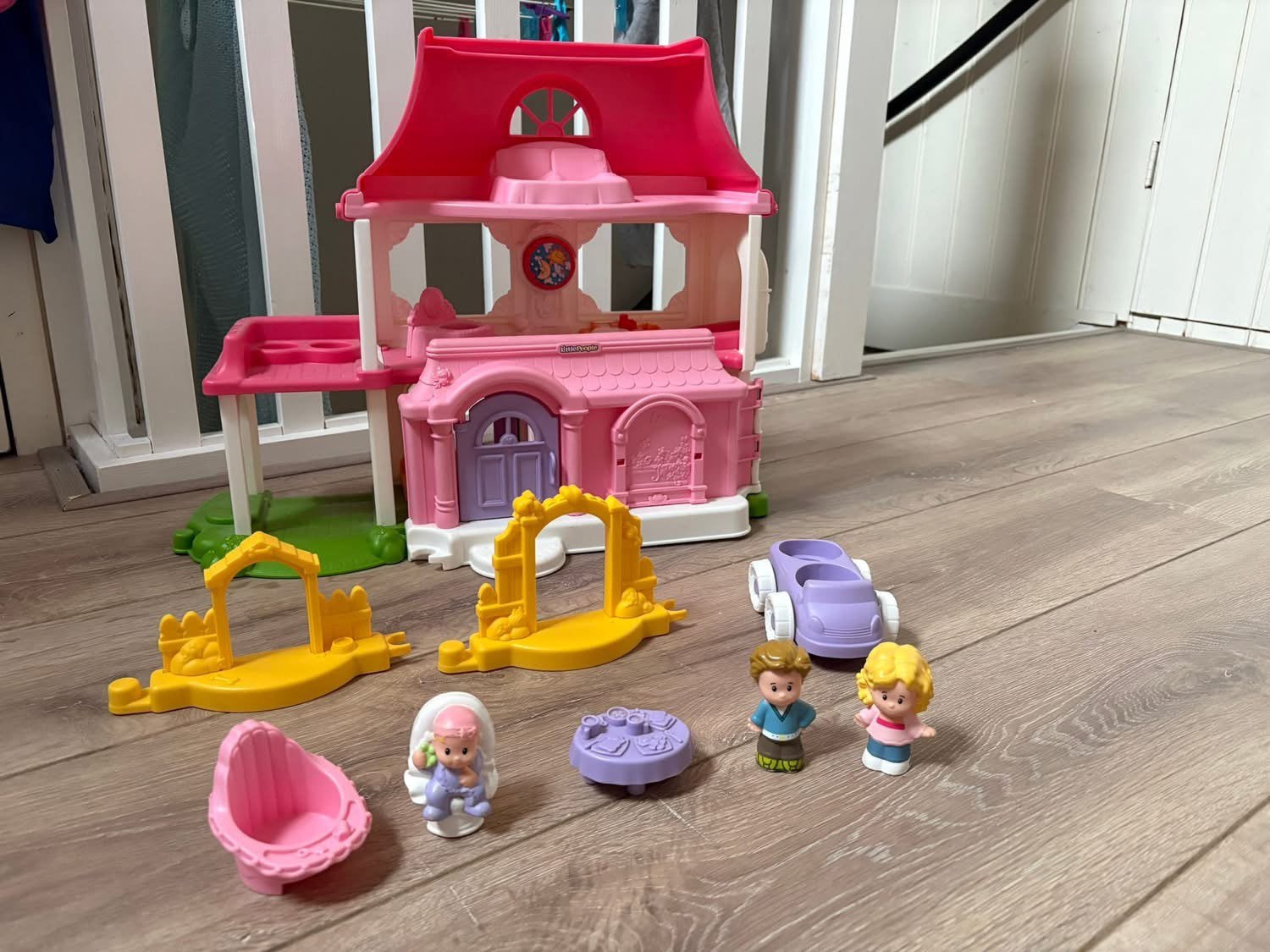 Little people poppenhuis nette staat compleet geluid werkt!!, Ophalen of Verzenden, Zo goed als nieuw, Poppenhuis