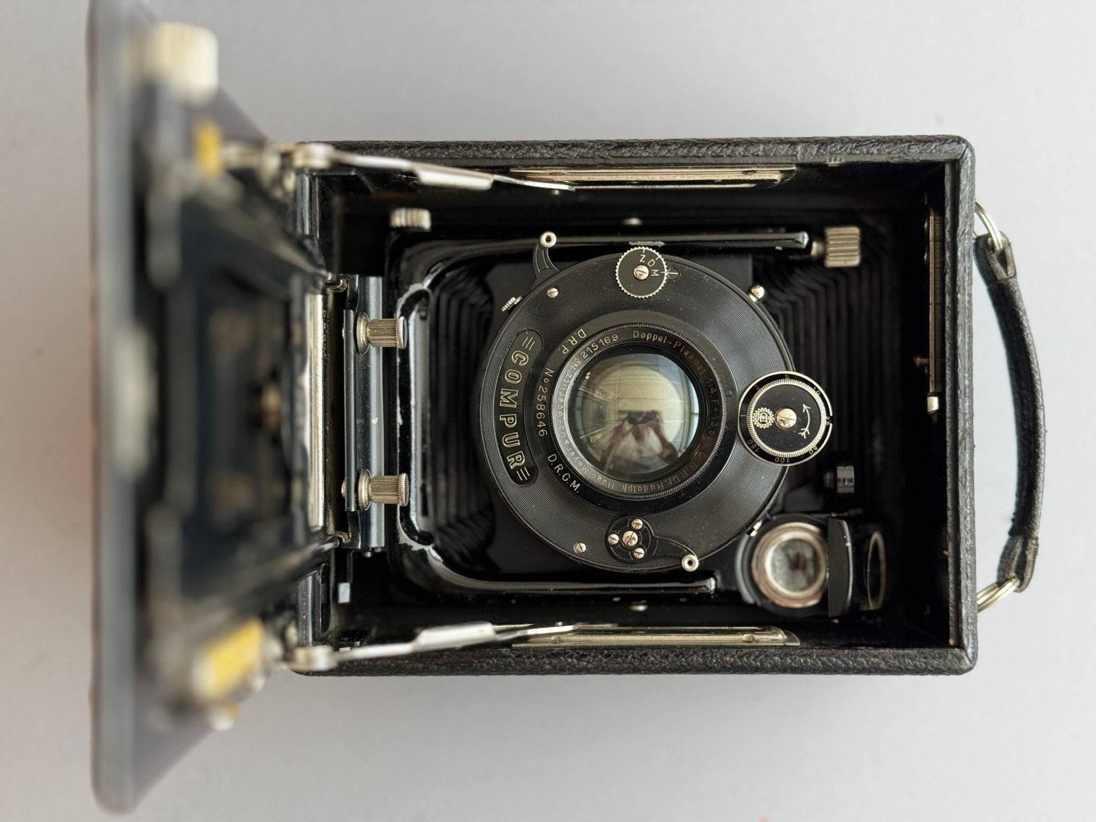 Hugo Meyer & Co. Doppel-Plasmat F4 13.5 cm Dr. Rudolph, Ophalen of Verzenden, Zo goed als nieuw, Spiegelreflex, Overige Merken