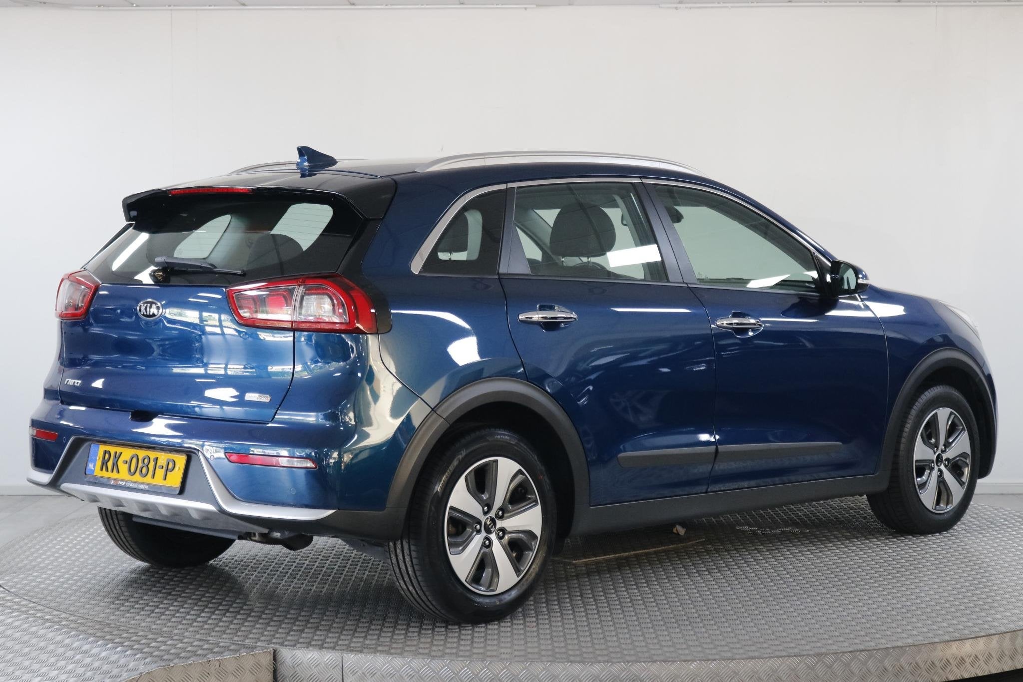 Kia Niro 1.6 GDi Hybrid DynamicLine Clima | Cruise | Carplay, Auto's, Kia, Gebruikt, Euro 6, 2 kWh, Blauw