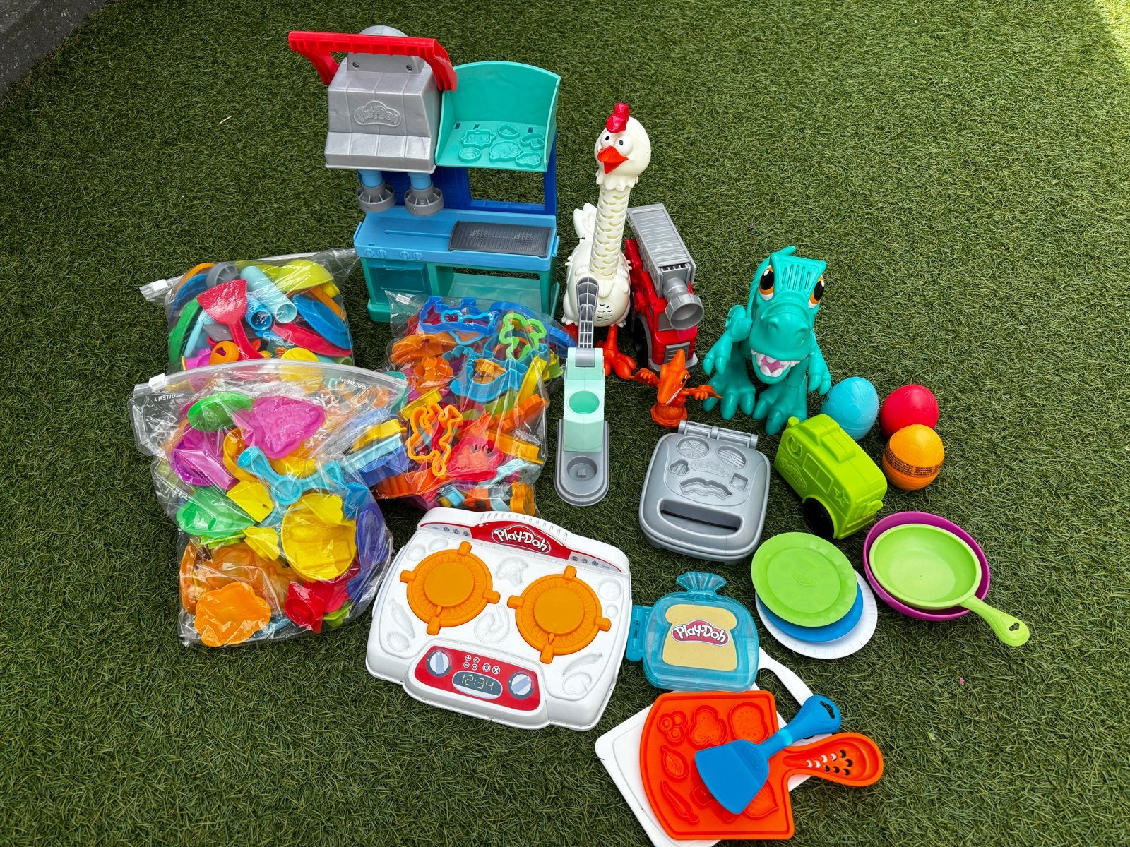 Verschillende Play-Doh sets, Ophalen, Gebruikt, Jongen of Meisje