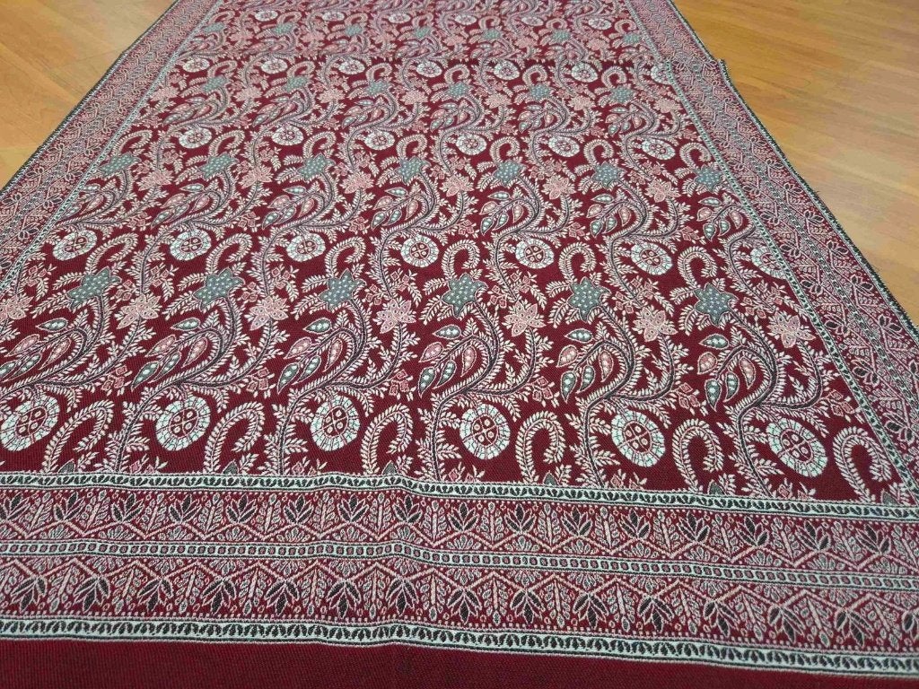 Mooi bordeaux rode grand foulard 220/95 cm, Gebruikt, Mon Plaisir 19, Etten-Leur, Netherlands, DJT De Juiste Toon, Rechthoekig