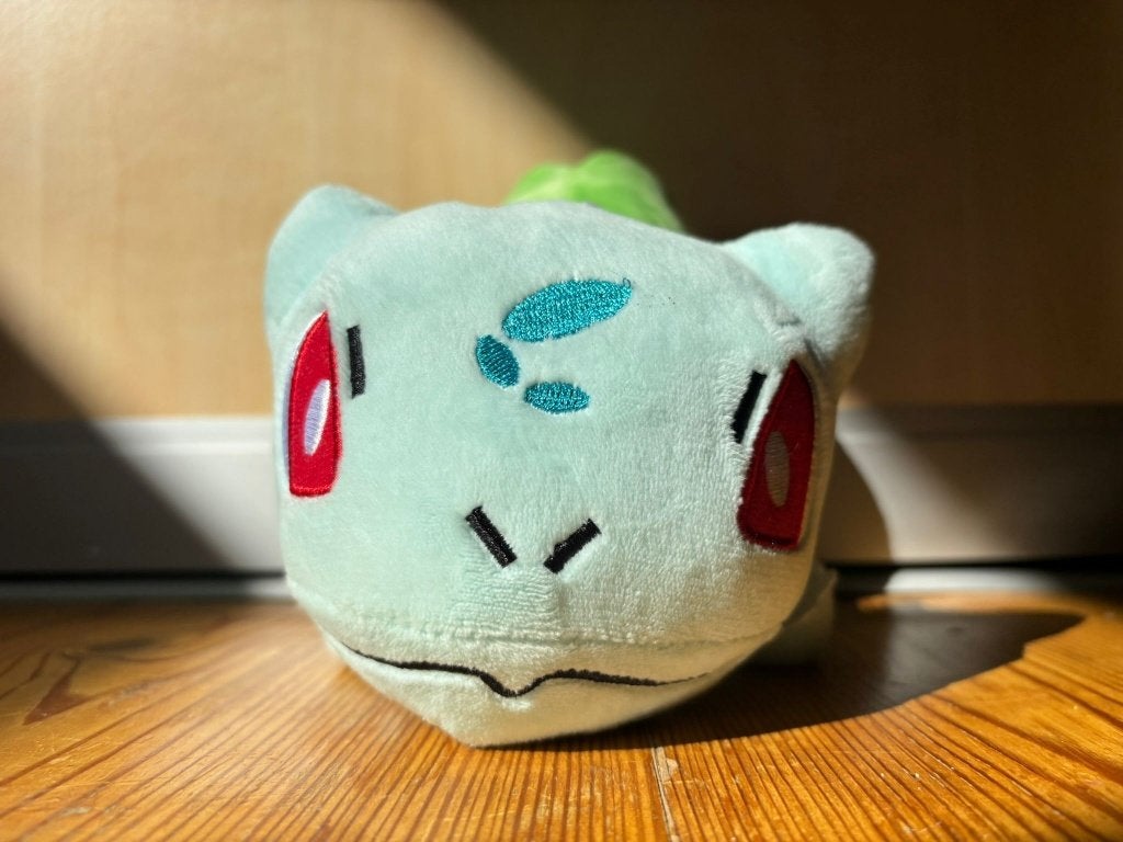 Bulbasaur Knuffel uit het Pokecenter 20cm, Hobby en Vrije tijd, Ophalen of Verzenden, Zo goed als nieuw