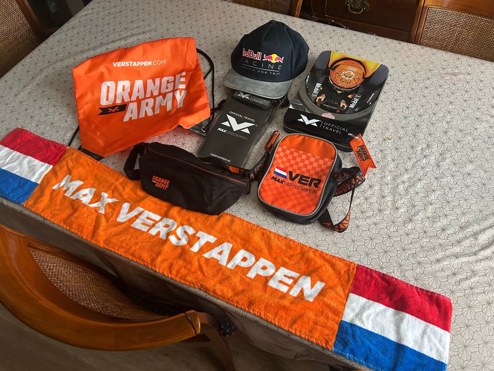 Max Verstappen F1 Fanartikelen - Orange Army Collectie, Ophalen, Zo goed als nieuw, Formule 1