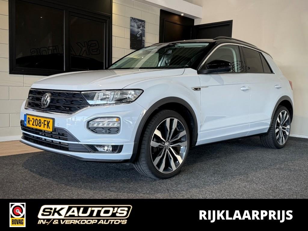 Volkswagen T-ROC 1.5 TSI SPORT BNSR l AUTOMAAT l CLIMA l AFN, 4 cilinders, Wit, Bedrijf, SUV of Terreinwagen